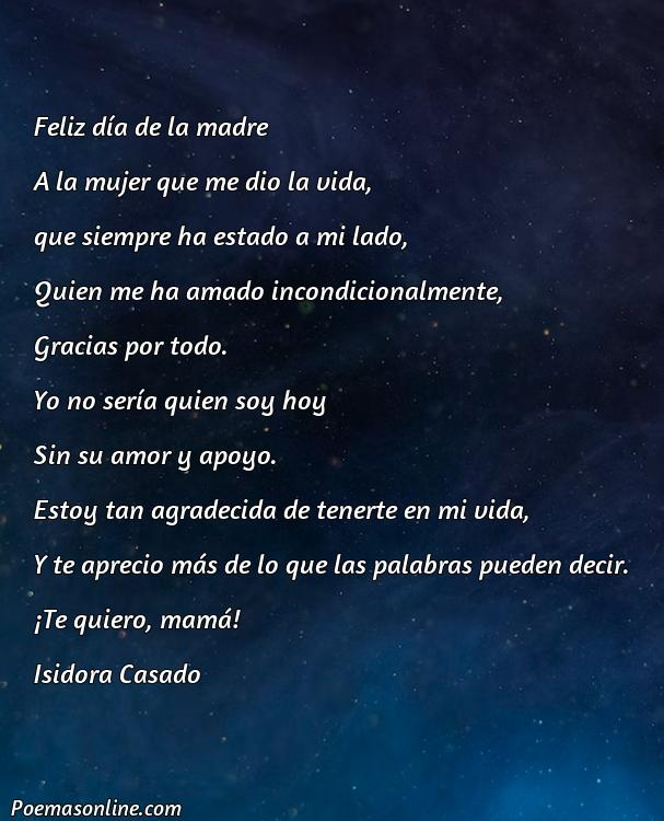 Inspirador Poema Día de la Madre Corto, Poemas Día de la Madre Corto