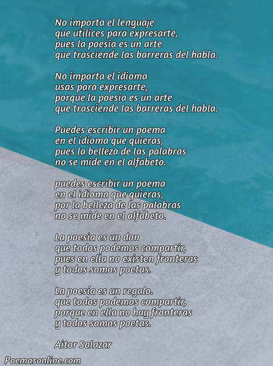 Excelente Poema en Castellano sobre la Poesía, Cinco Mejores Poemas en Castellano sobre la Poesía