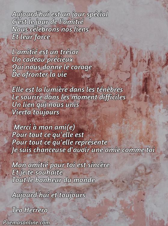Lindo Poema en Francés de Amistad, Cinco Poemas en Francés de Amistad