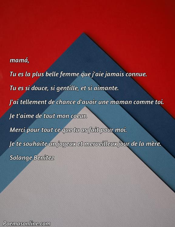 Mejor Poema en Francés para el Día de la Madre, Poemas en Francés para el Día de la Madre