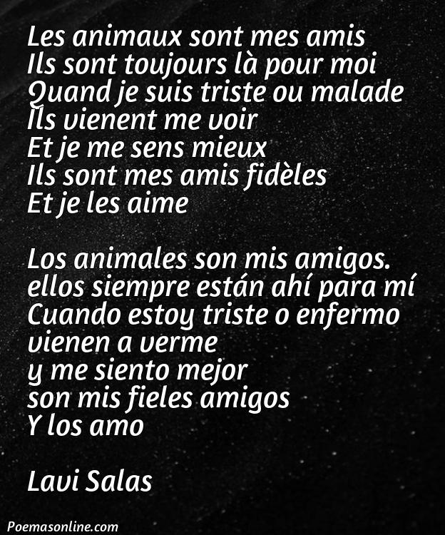 Hermoso Poema en Francés sobre Animales, Poemas en Francés sobre Animales