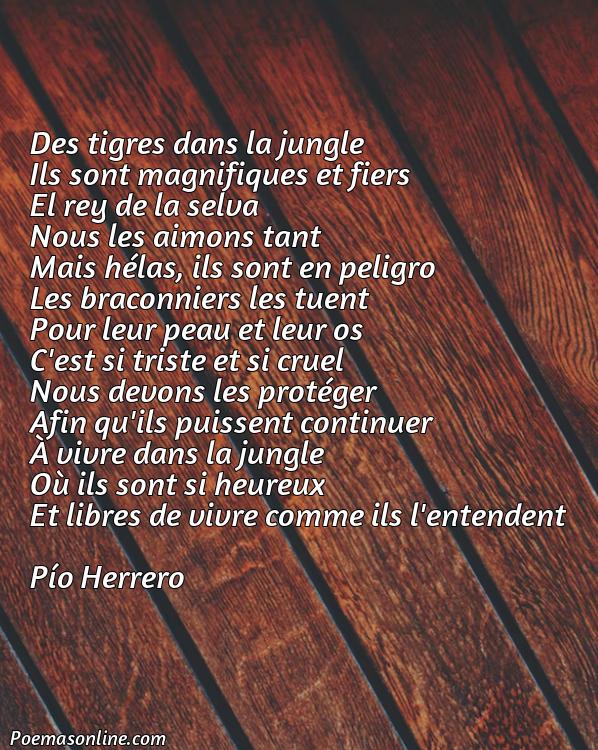 Corto Poema en Francés sobre Tigres, Cinco Mejores Poemas en Francés sobre Tigres