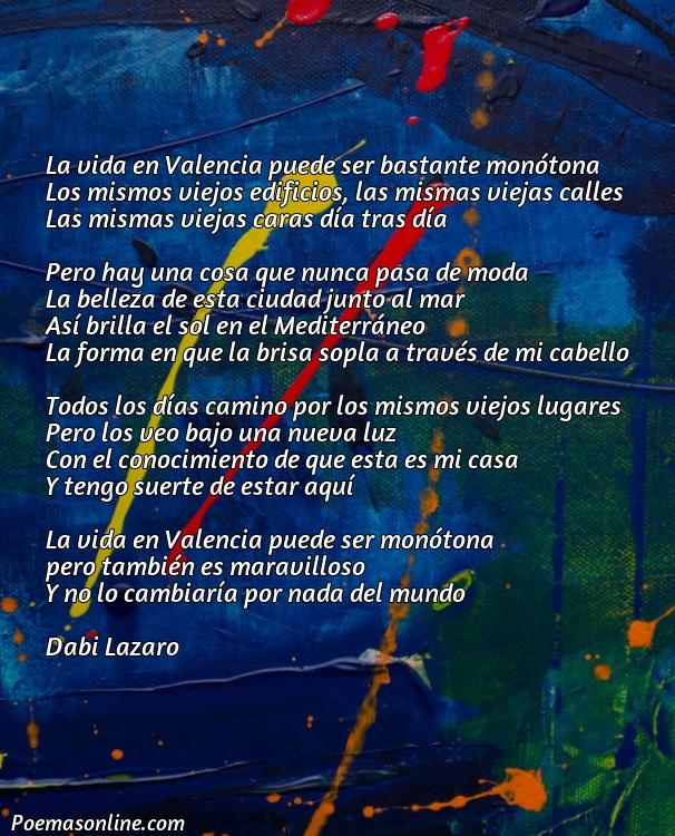 Lindo Poema en Valencia sobre la Monotonía, Poemas en Valencia sobre la Monotonía
