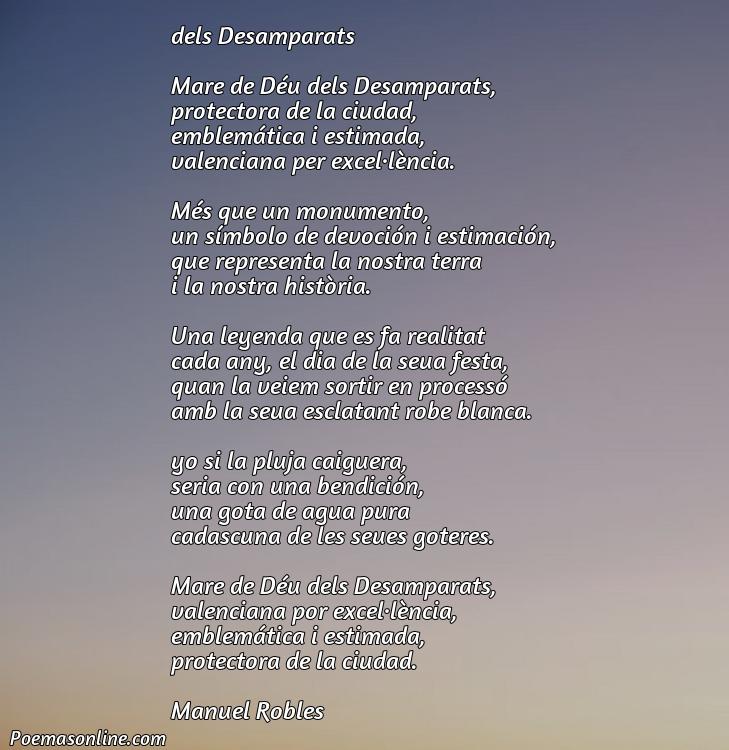 Excelente Poema en Valenciano sobre la Verge, Cinco Mejores Poemas en Valenciano sobre la Verge