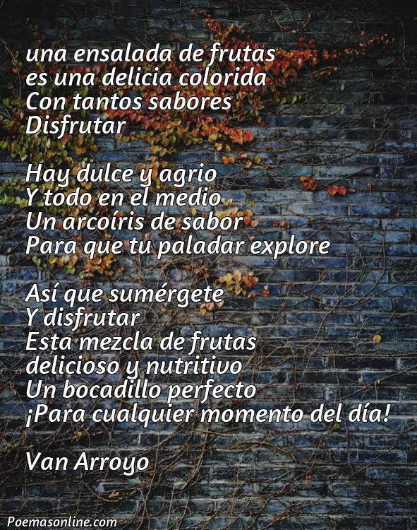 Inspirador Poema Ensalada de Frutas, Poemas Ensalada de Frutas