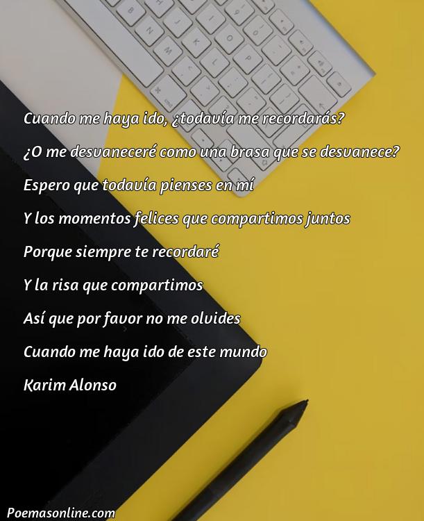 Corto Poema Escoces para Despedir a un Amigo, Cinco Poemas Escoces para Despedir a un Amigo