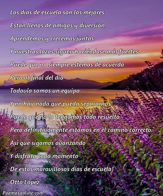 Corto Poema Escolares para Secundaria, 5 Poemas Escolares para Secundaria