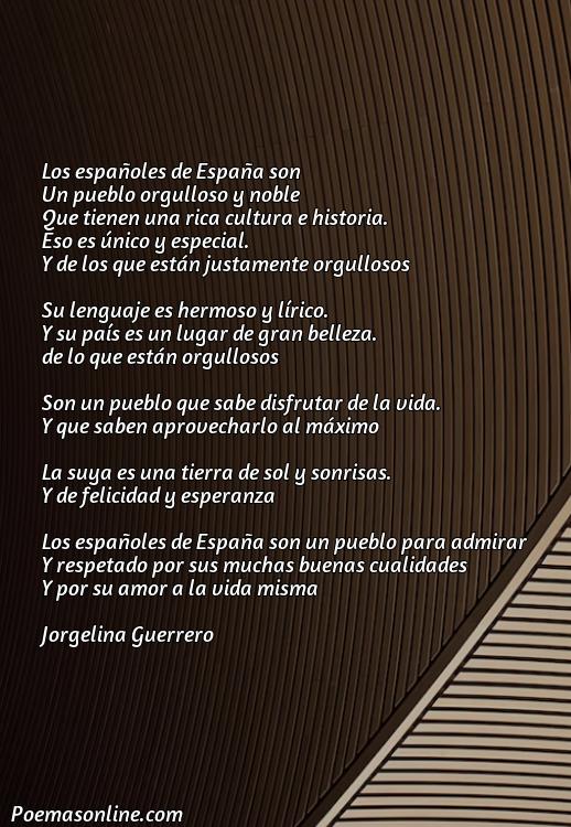 Inspirador Poema Españoles de España, 5 Poemas Españoles de España