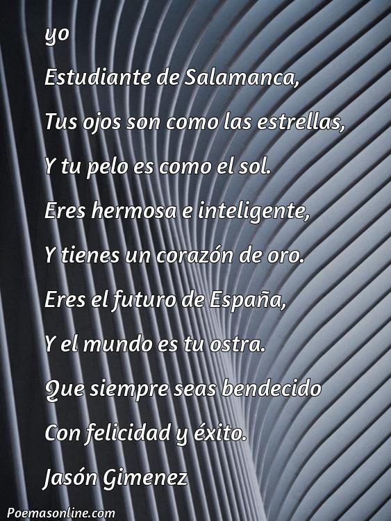 Inspirador Poema Estudiante de Salamanca, 5 Mejores Poemas Estudiante de Salamanca