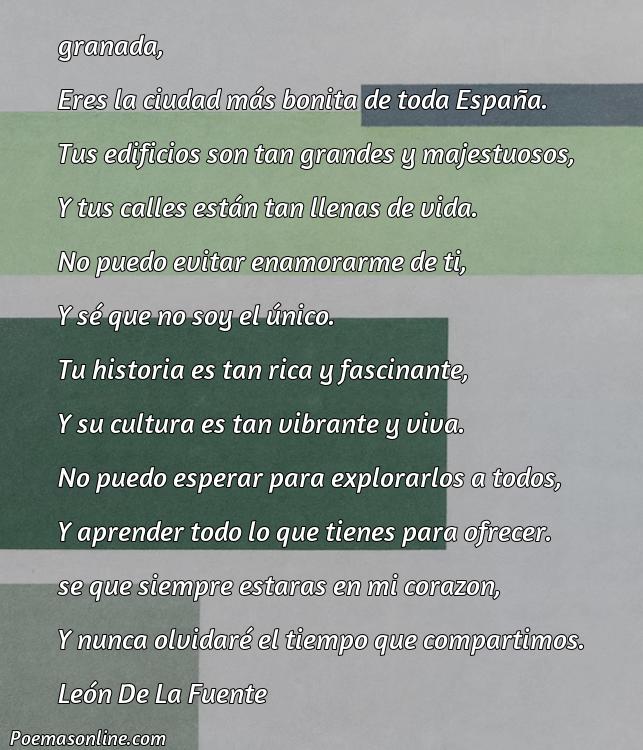 Inspirador Poema Famoso sobre Granada, Poemas Famoso sobre Granada