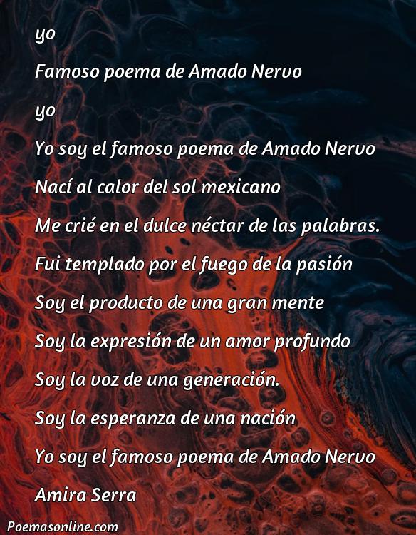 Excelente Poema Famosos de Amado Nervo, Poemas Famosos de Amado Nervo