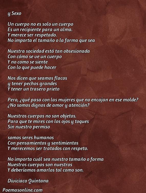 Excelente Poema Feministas sobre Cuerpo, Cinco Mejores Poemas Feministas sobre Cuerpo