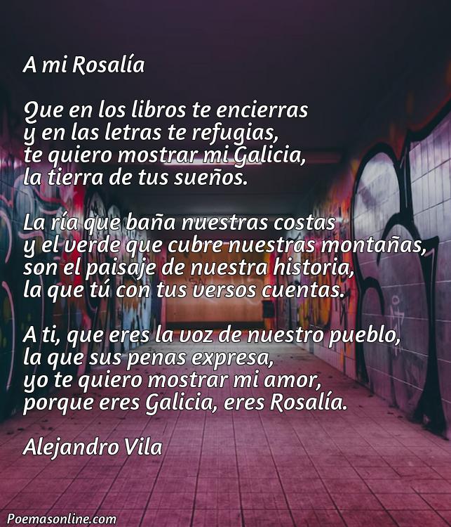 Hermoso Poema Gallego Rosalía de Castro, Cinco Poemas Gallego Rosalía de Castro