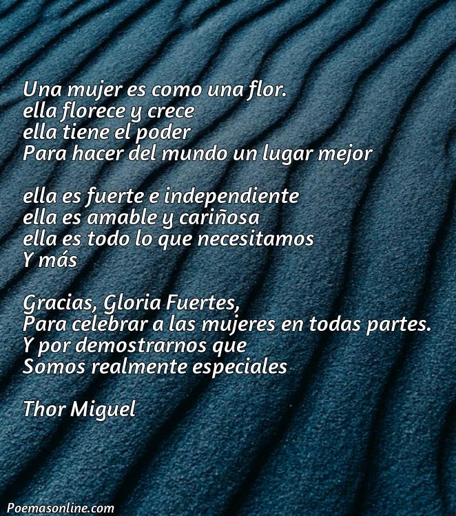 Inspirador Poema Gloria Fuertes sobre la Mujer, Poemas Gloria Fuertes sobre la Mujer