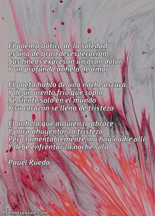 Excelente Poema Góticos de Soledad, Poemas Góticos de Soledad