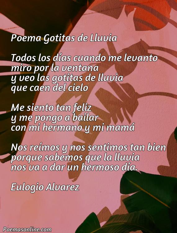 Excelente Poema Gotitas de Lluvia, 5 Mejores Poemas Gotitas de Lluvia