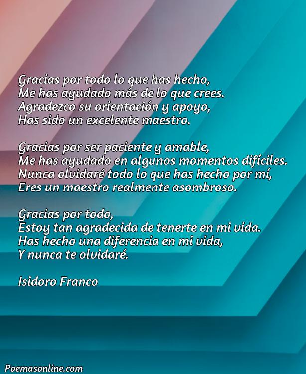 Lindo Poema Graciosos para Maestros, Poemas Graciosos para Maestros