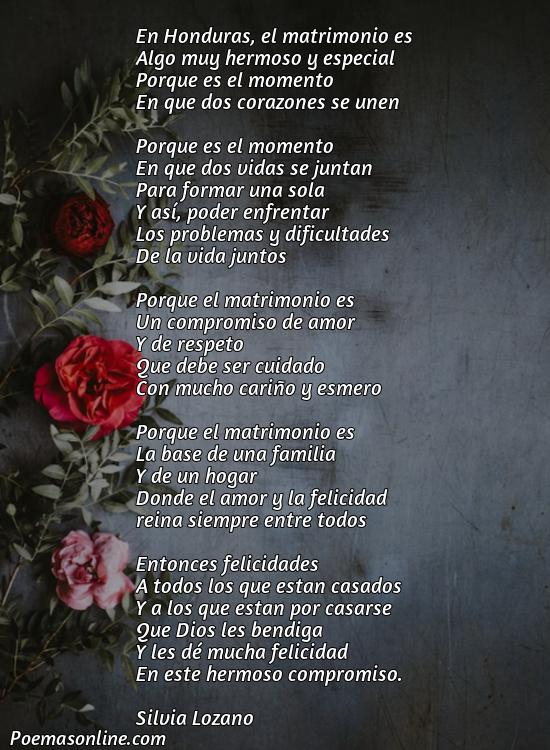 Corto Poema Hondureño sobre Matrimonio, Poemas Hondureño sobre Matrimonio