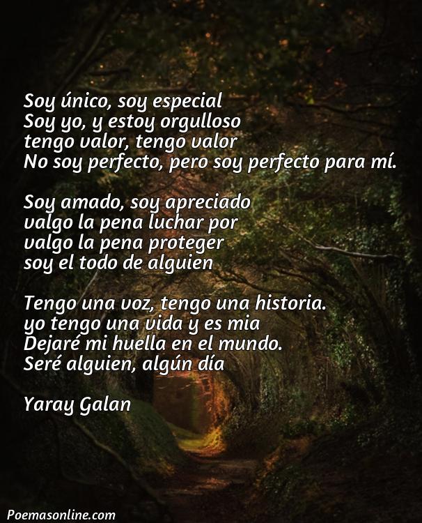 Hermoso Poema Infantil sobre Autoestima, Poemas Infantil sobre Autoestima