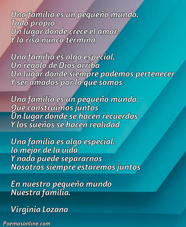 Reflexivo Poema Infantiles sobre la Familia de Autores Infantiles, Cinco Poemas Infantiles sobre la Familia de Autores Infantiles