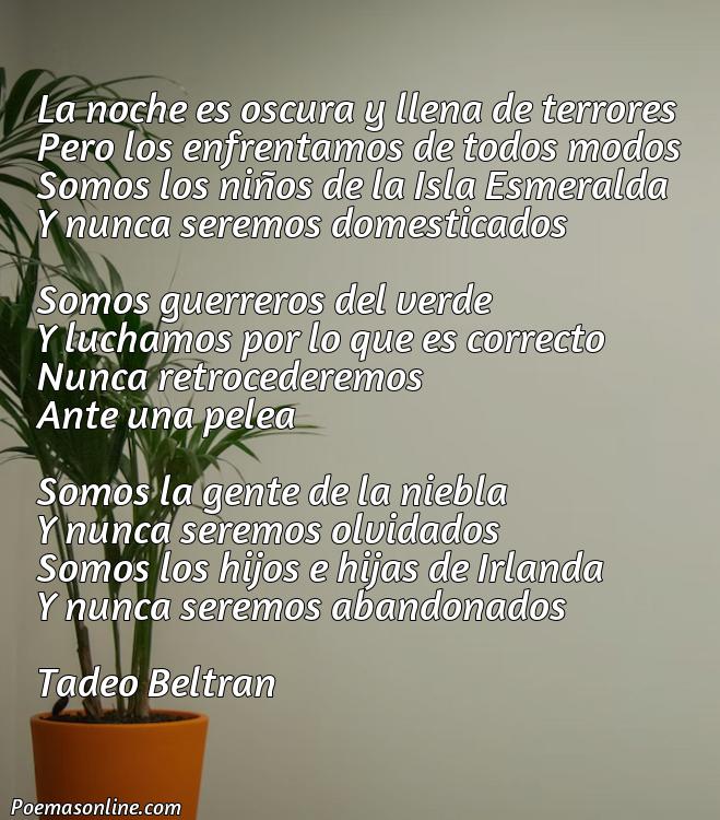 Excelente Poema Irlandés para Despedir a un Ser Querido, Poemas Irlandés para Despedir a un Ser Querido