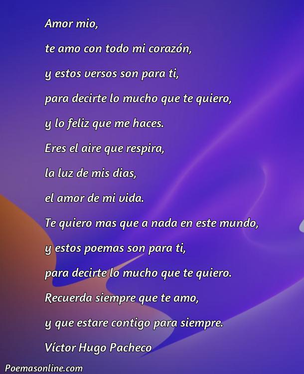 Lindo Poema Largos para mi Esposa, Poemas Largos para mi Esposa