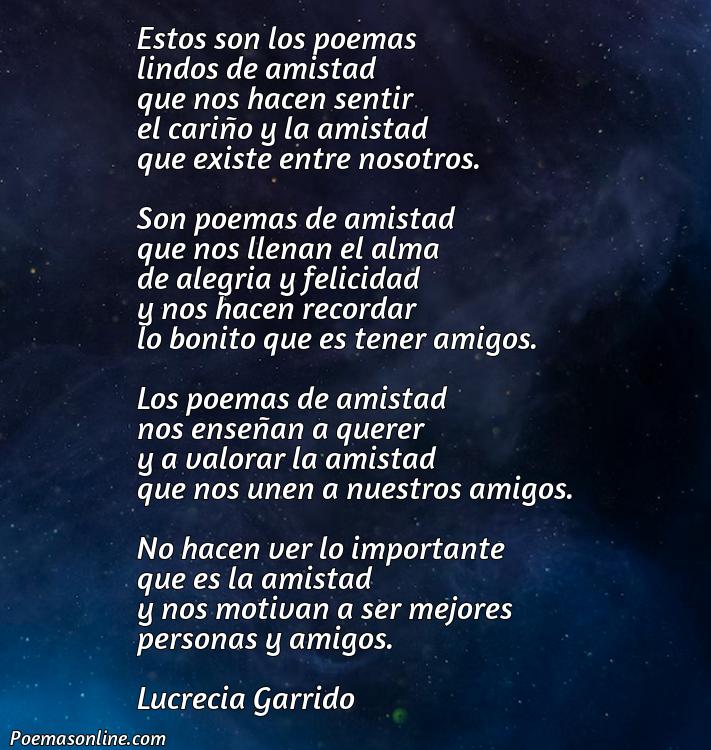 Reflexivo Poema Lindos de Amistad, Poemas Lindos de Amistad