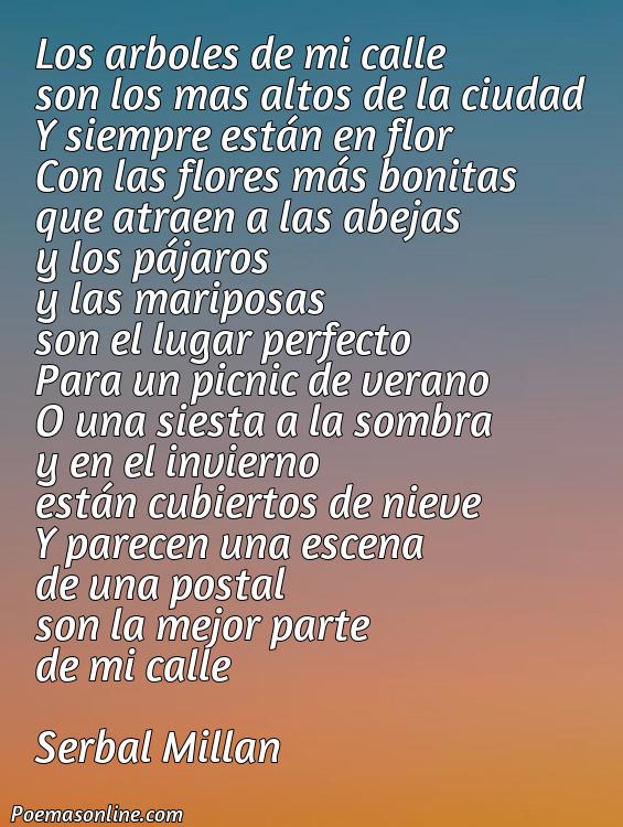 Lindo Poema los Árboles de mi Calle, Cinco Poemas los Árboles de mi Calle