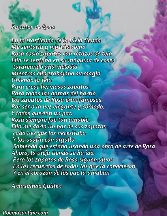 Excelente Poema los Zapaticos de Rosa, Cinco Poemas los Zapaticos de Rosa