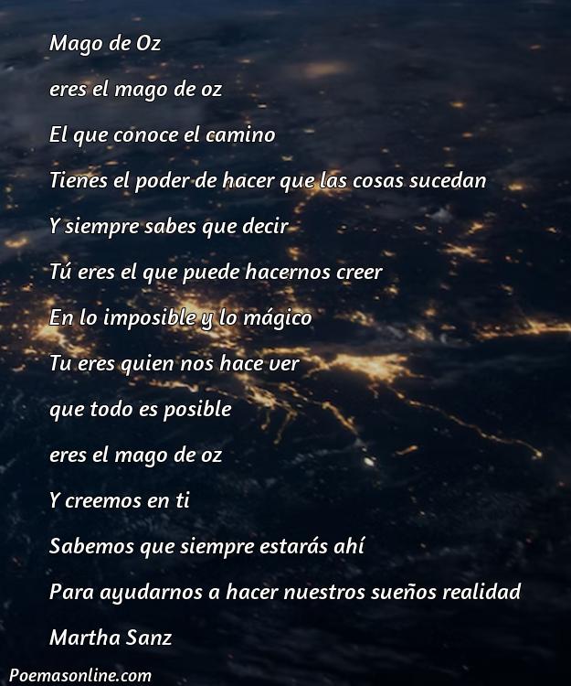 Excelente Poema Mago de Oz, Poemas Mago de Oz