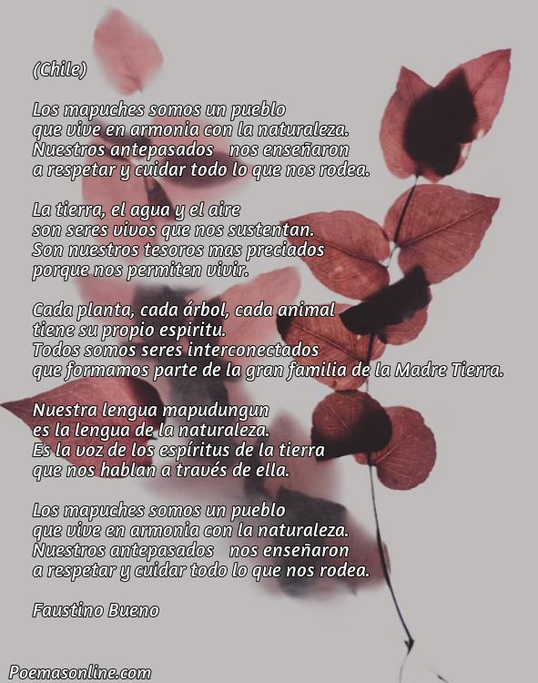 Corto Poema Mapuche sobre la Naturaleza, Cinco Mejores Poemas Mapuche sobre la Naturaleza