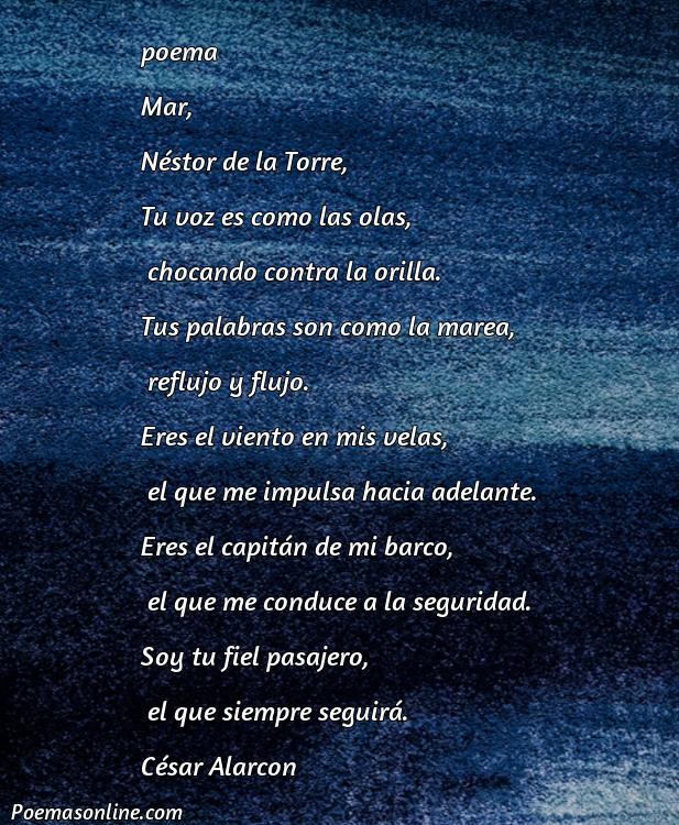 Inspirador Poema Mar Nestor de la Torre, Cinco Poemas Mar Nestor de la Torre