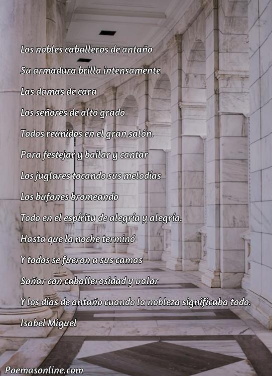 Lindo Poema Medieval sobre los Nobleza, Poemas Medieval sobre los Nobleza