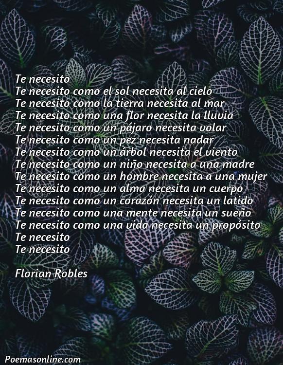 Hermoso Poema Necesito de Ti, Cinco Poemas Necesito de Ti