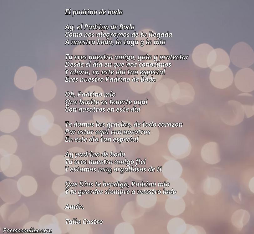 Reflexivo Poema Padrino de Boda, Cinco Mejores Poemas Padrino de Boda