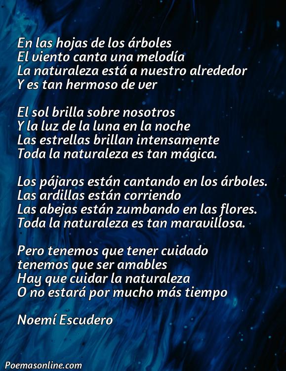 Inspirador Poema Palíndromo sobre la Naturaleza, Cinco Poemas Palíndromo sobre la Naturaleza