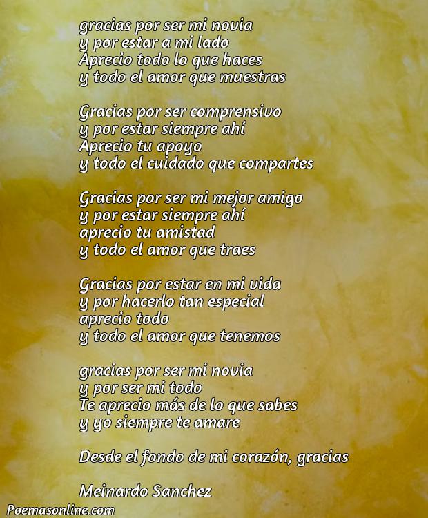 Corto Poema para Agradecer a mi Novia, Cinco Mejores Poemas para Agradecer a mi Novia