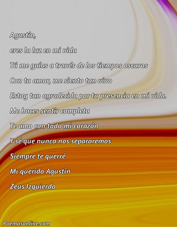 Inspirador Poema para Agustín, Cinco Mejores Poemas para Agustín