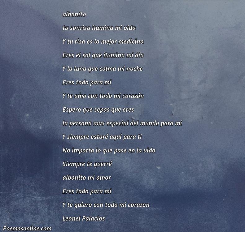 Mejor Poema para Albano, 5 Poemas para Albano