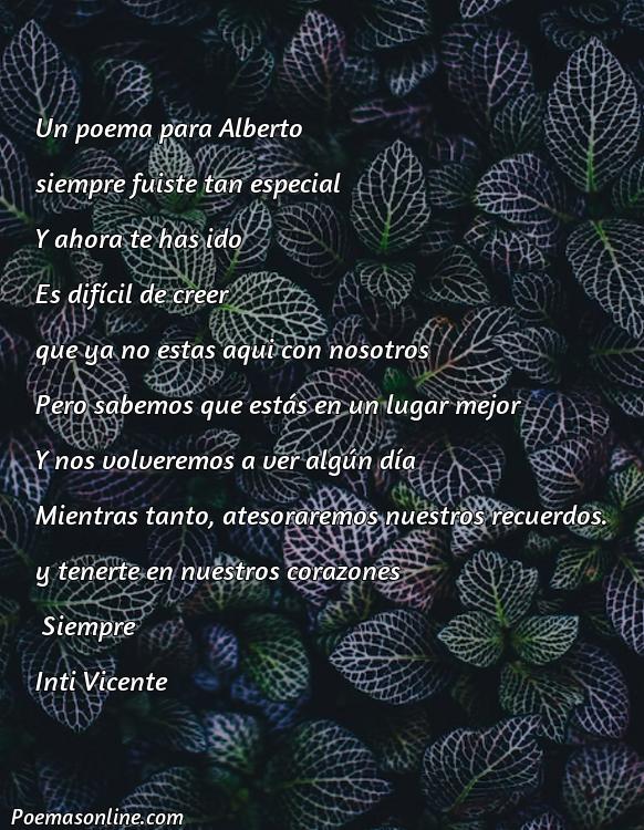 Excelente Poema para Albert, Poemas para Albert