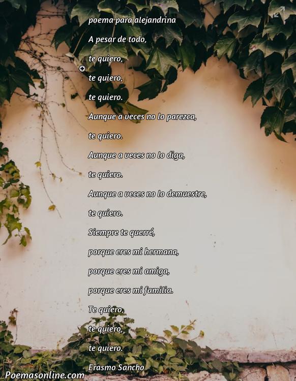 Cinco Mejores Poemas para Alejandrina