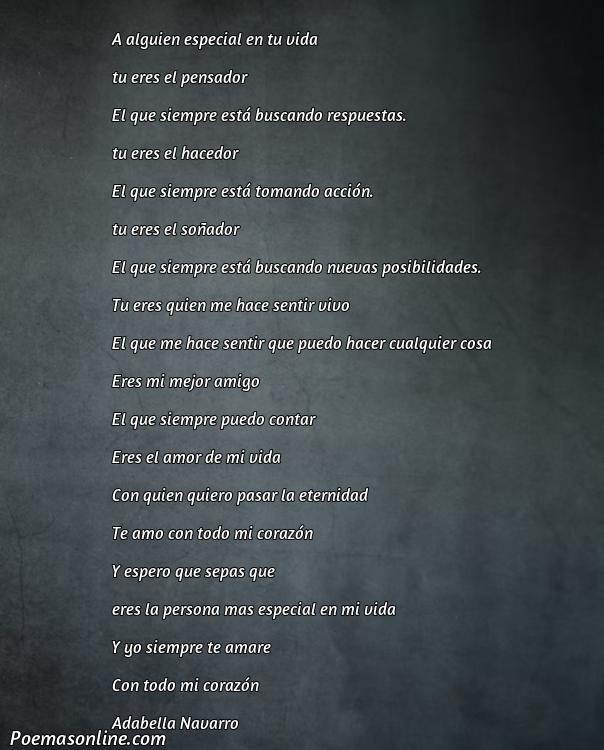 Inspirador Poema para Alguien Especial en Tu Vida, Cinco Mejores Poemas para Alguien Especial en Tu Vida