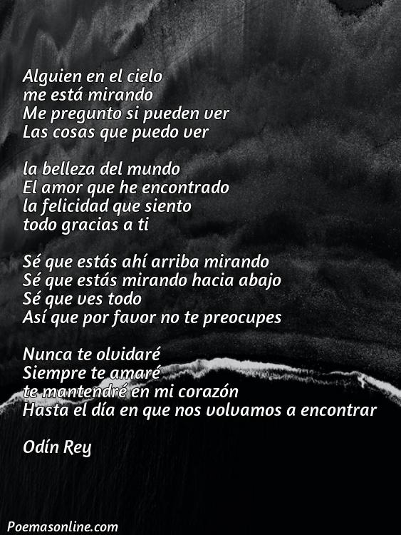 Hermoso Poema para Alguien que Esta en el Cielo, Poemas para Alguien que Esta en el Cielo