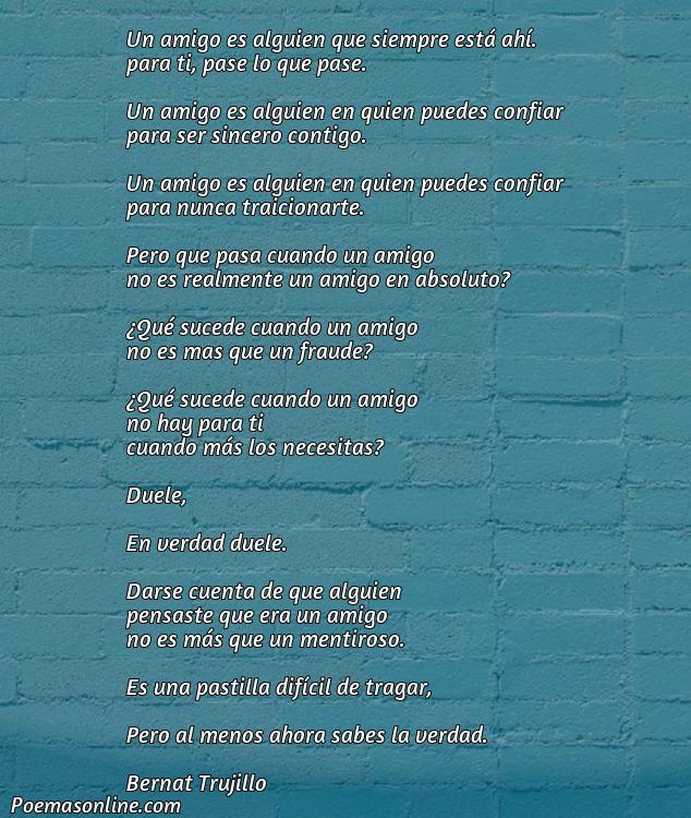 Corto Poema para Amigas Hipócritas, 5 Poemas para Amigas Hipócritas