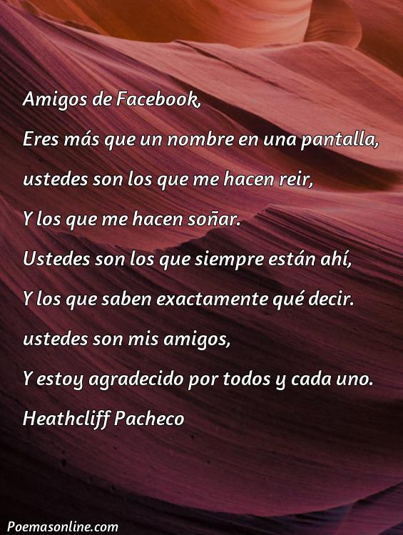 Inspirador Poema para Amigos de Facebook, Poemas para Amigos de Facebook