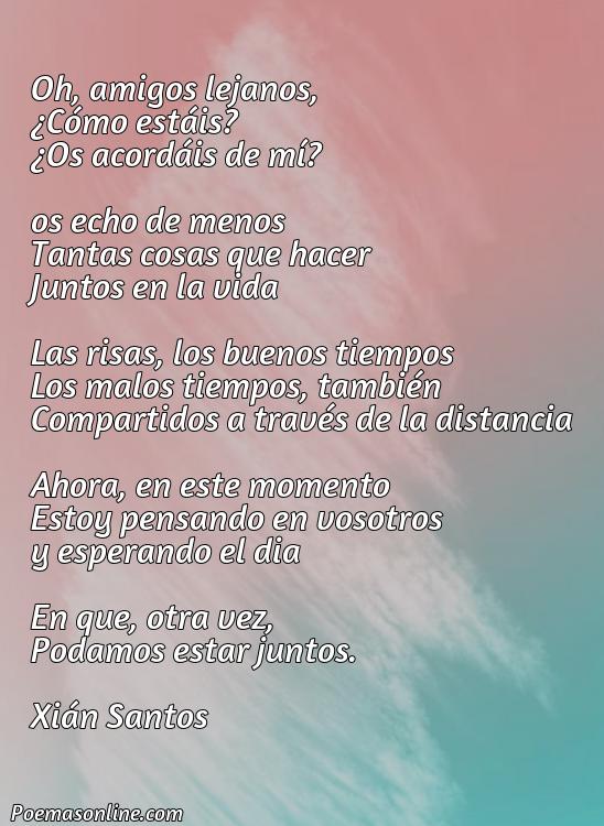 Lindo Poema para Amigos Lejanos, Poemas para Amigos Lejanos