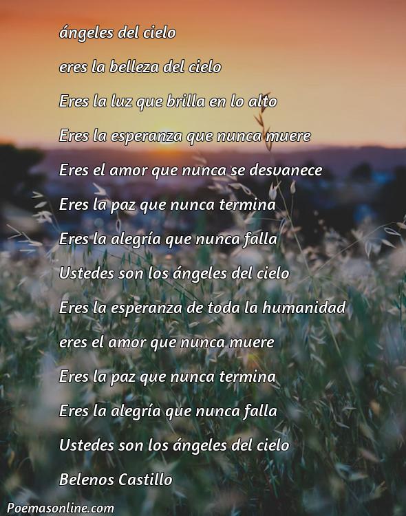 Hermoso Poema para Ángeles del Cielo, 5 Poemas para Ángeles del Cielo
