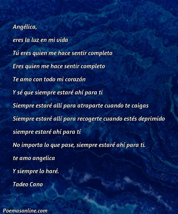 Lindo Poema para Angélica, Poemas para Angélica