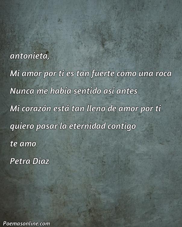 Lindo Poema para Antonieta, Poemas para Antonieta