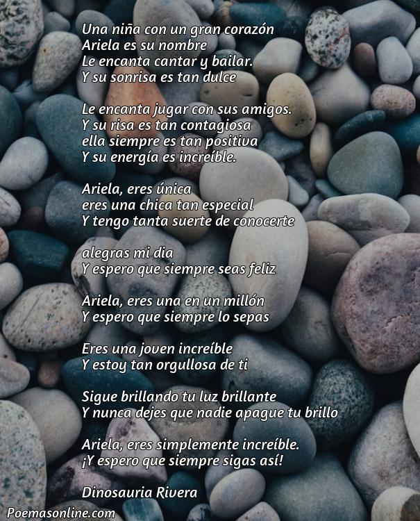 Reflexivo Poema para Ariela, 5 Mejores Poemas para Ariela